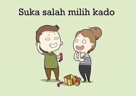 Suka Salah milih kado