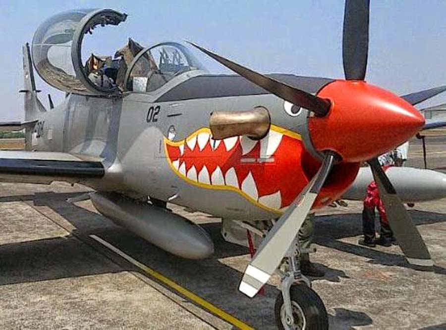 Pesawat Tempur Super Tucano  EMB 314