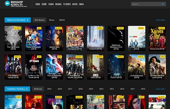 27 Situs Tempat Download Film Favorit Masa Kini