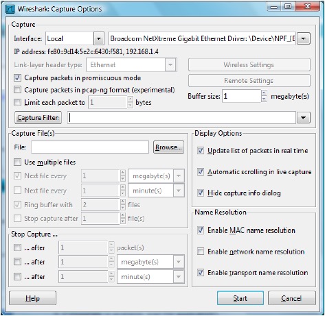 penggunaan wireshark