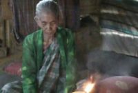 Hidup di Gubuk Bekas Kandang Ayam, Nenek ini Tinggal Sebatang Kara