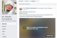 Ceramah Aa Gym Dianggap Kekerasan oleh Facebook?