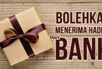 Hukum Menerima Hadiah dari Bank