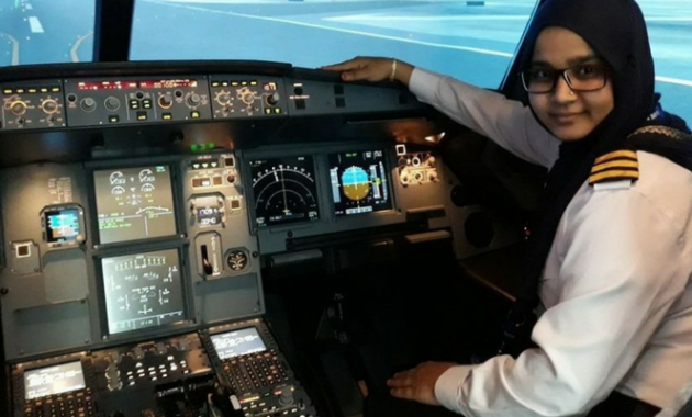 Syeda Salva Fatima, Pilot Berhijab Pertama di India