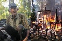 Kisah Pilu Kakek Arsyad, Rumah dan Tabungan Umrahnya Lenyap Terbakar