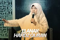 Bunda Wirianingsih Seorang Ibu dengan 11 Orang Anak Penghafal Quran