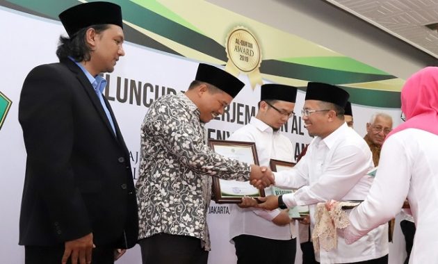 Kemenag Anugerahkan Alquran Award untuk Pengembang Aplikasi Quran In Word