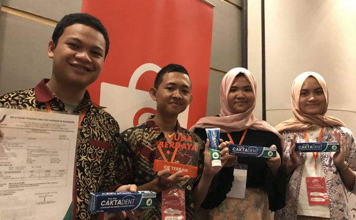 Siswa SMA di Palembang Ciptakan Pasta Gigi dari Minyak Jelantah dan Limbah Rajungan
