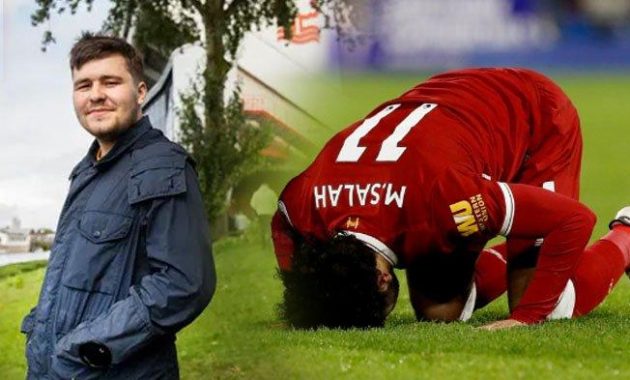 Pria Pembenci Islam yang Menjadi Mualaf Karena Mohamed Salah