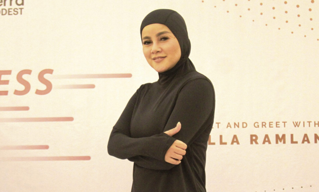 Olahraga Nyaman Meski Hijab Ala Olla Ramlan