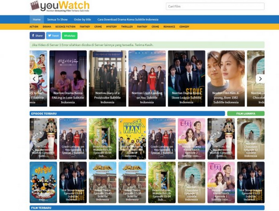 20  Situs Nonton Drama Korea Sub Indo Terbaru dan Paling Diburu