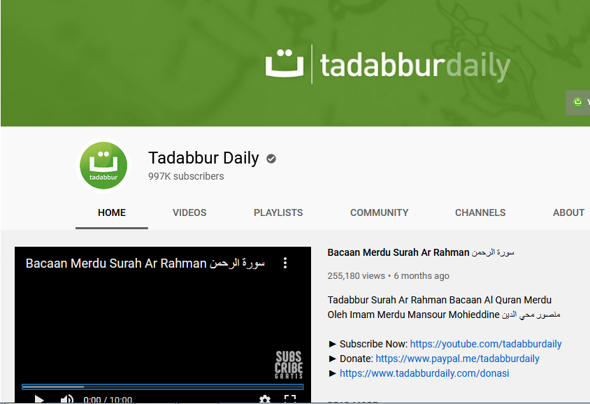 5 Channel YouTube Tilawah Qur'an yang Siap Temanimu di Bulan Ramadhan