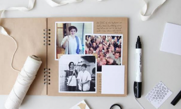 6 Cara Membuat Scrapbook Simpel di Rumah dengan Bahan Sederhana