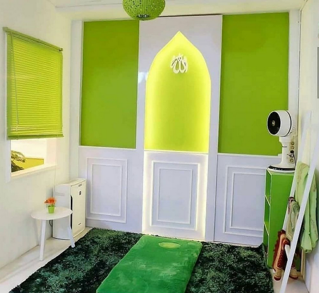 13 Inspirasi Desain Mushola di Dalam Rumah, Bikin Makin Rajn Beribadah!