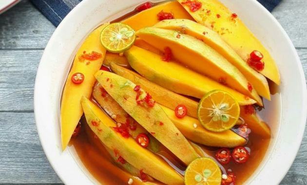 Resep Manisan Mangga Muda, Rasanya Asamnya Bikin Mata Melek!