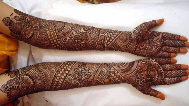 10 Motif Henna Simpel untuk Hari Bahagiamu