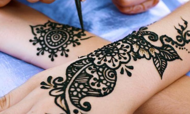 10 Motif Henna Simpel untuk Hari Bahagiamu