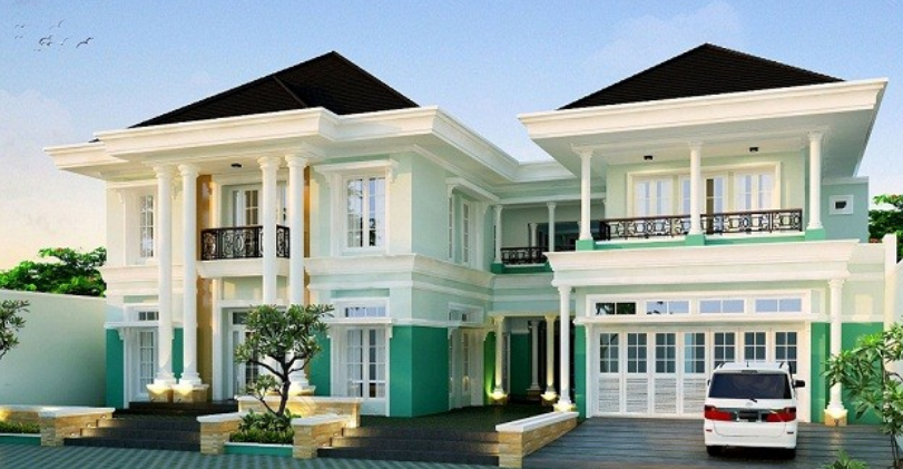 25 Gambar Rumah Mewah 2 Lantai yang Keren dan Bisa Jadi Inspirasi