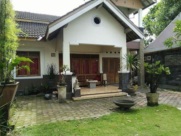 model teras rumah sederhana di kampung