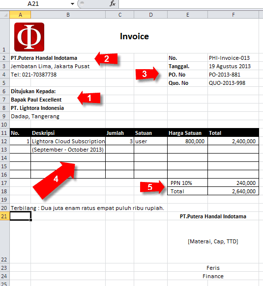 Pengertian dan Contoh Invoice untuk Berbagai Bisnis