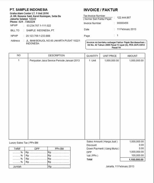 Pengertian dan Contoh Invoice untuk Berbagai Bisnis