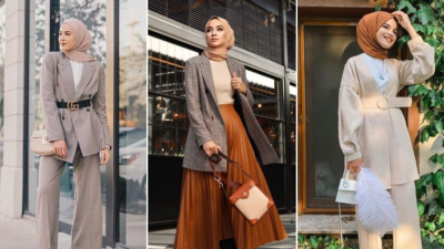 15 Inspirasi Padu Padan Blazer untuk Hijabers Agar Tampilan Lebih Berkelas