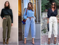 Tips Padu Padan Baggy Jeans untuk Wanita Bertubuh Mungil