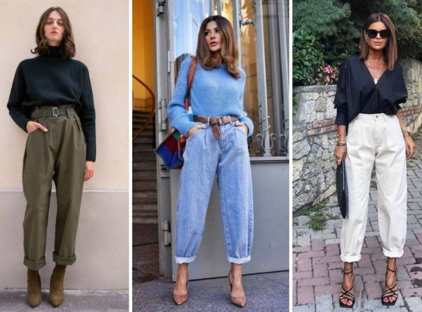 Tips Padu Padan Baggy Jeans untuk Wanita Bertubuh Mungil