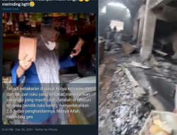 Satu Kios Selamat dari Kebakaran Hebat, Pemilik Disebut Rajin Bersedekah