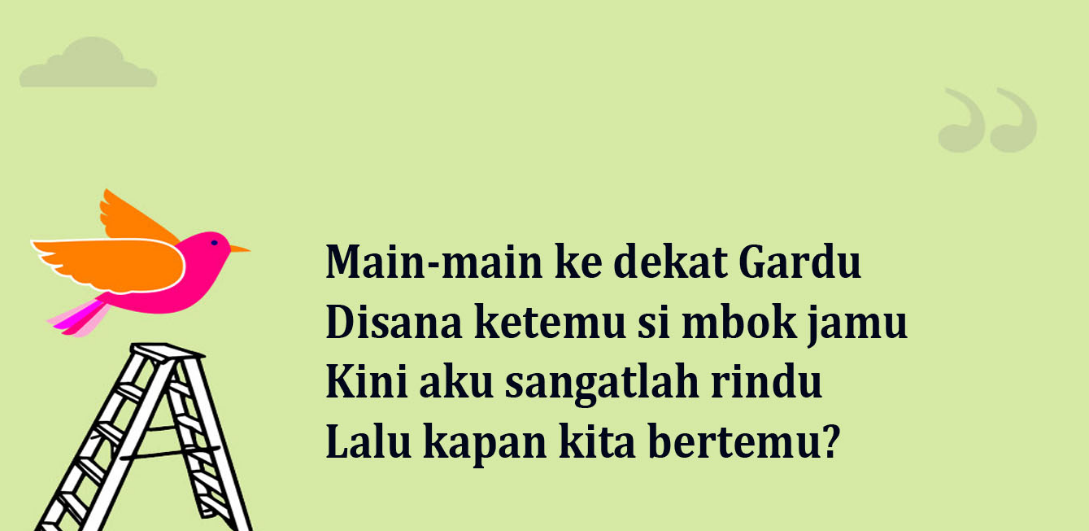 Ciri-ciri Pantun dan Pengertiannya yang Harus Kamu Tahu