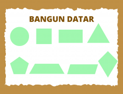 Bangun Datar: Pengertian, Jenis, Rumus, dan Gambarnya