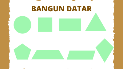 Bangun Datar: Pengertian, Jenis, Rumus, dan Gambarnya