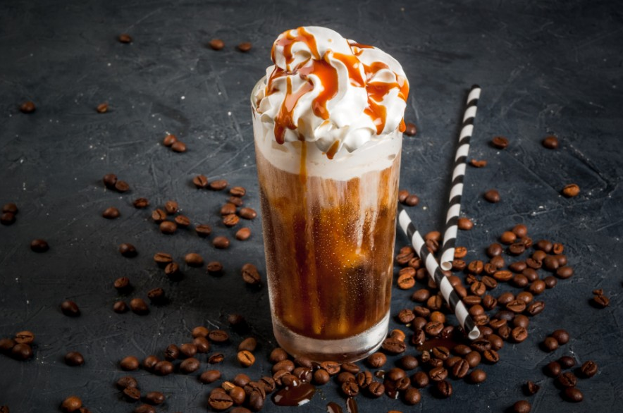Resep Es Caramel Macchiato ala Starbucks, Hanya Lima Bahan Loh!