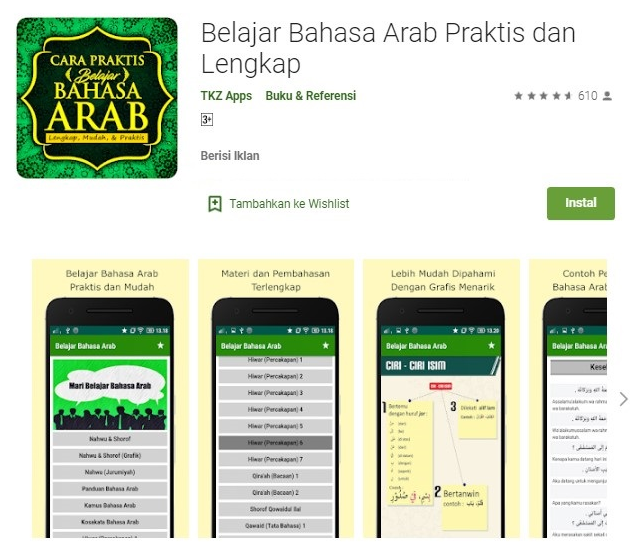 13 Aplikasi Belajar Bahasa Arab Terbaik dan Lengkap