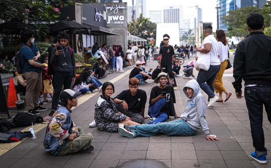 Sisi Gelap Citayam Fashion Week, Banyak Remaja yang Tidur di Jalanan