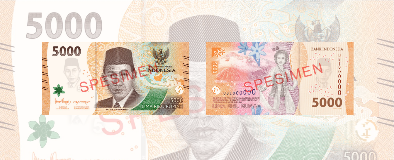 7 Tampilan Uang Rupiah Baru 2022 yang Dirilis Bank Indonesia