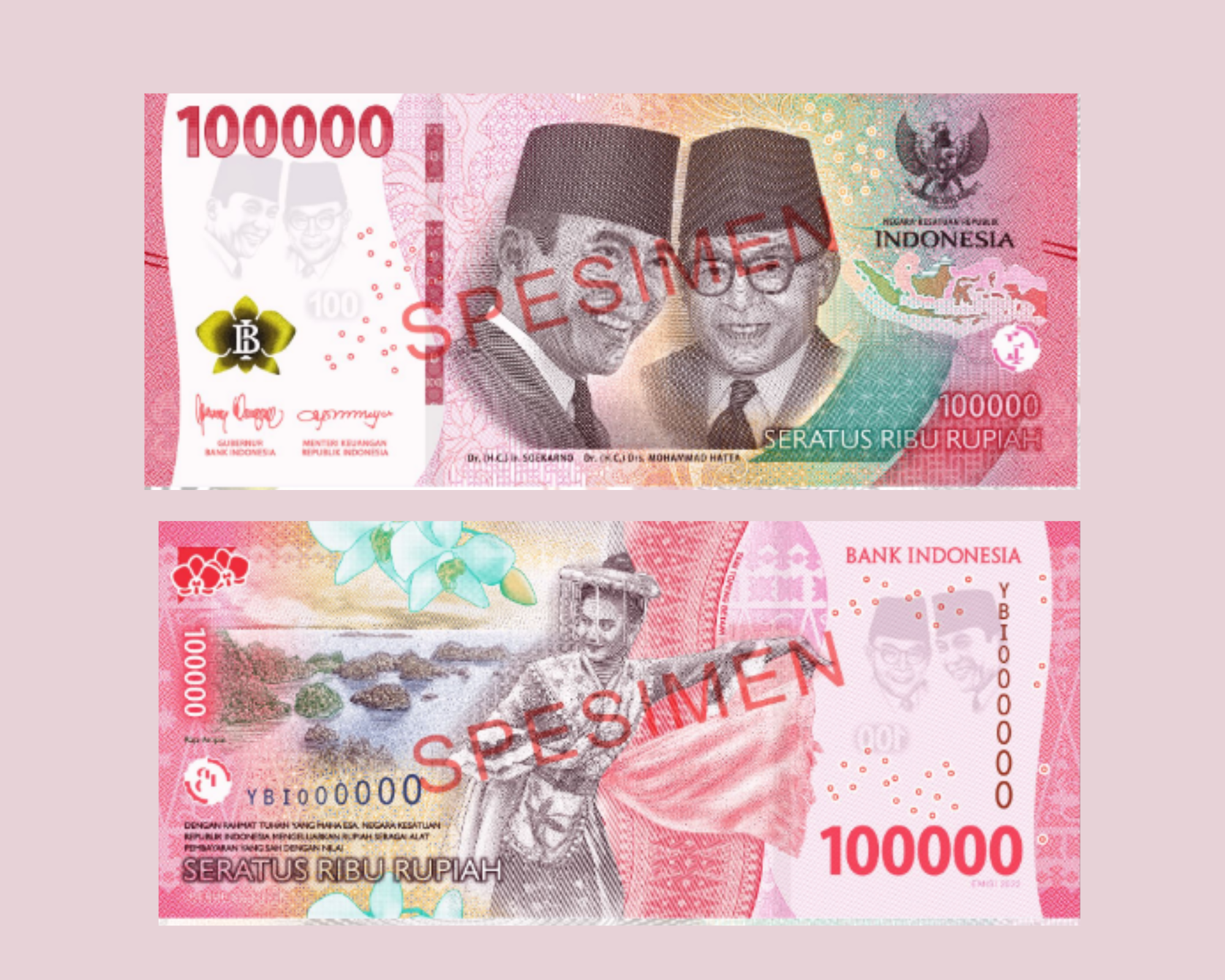 7 Tampilan Uang Rupiah Baru 2022 yang Dirilis Bank Indonesia