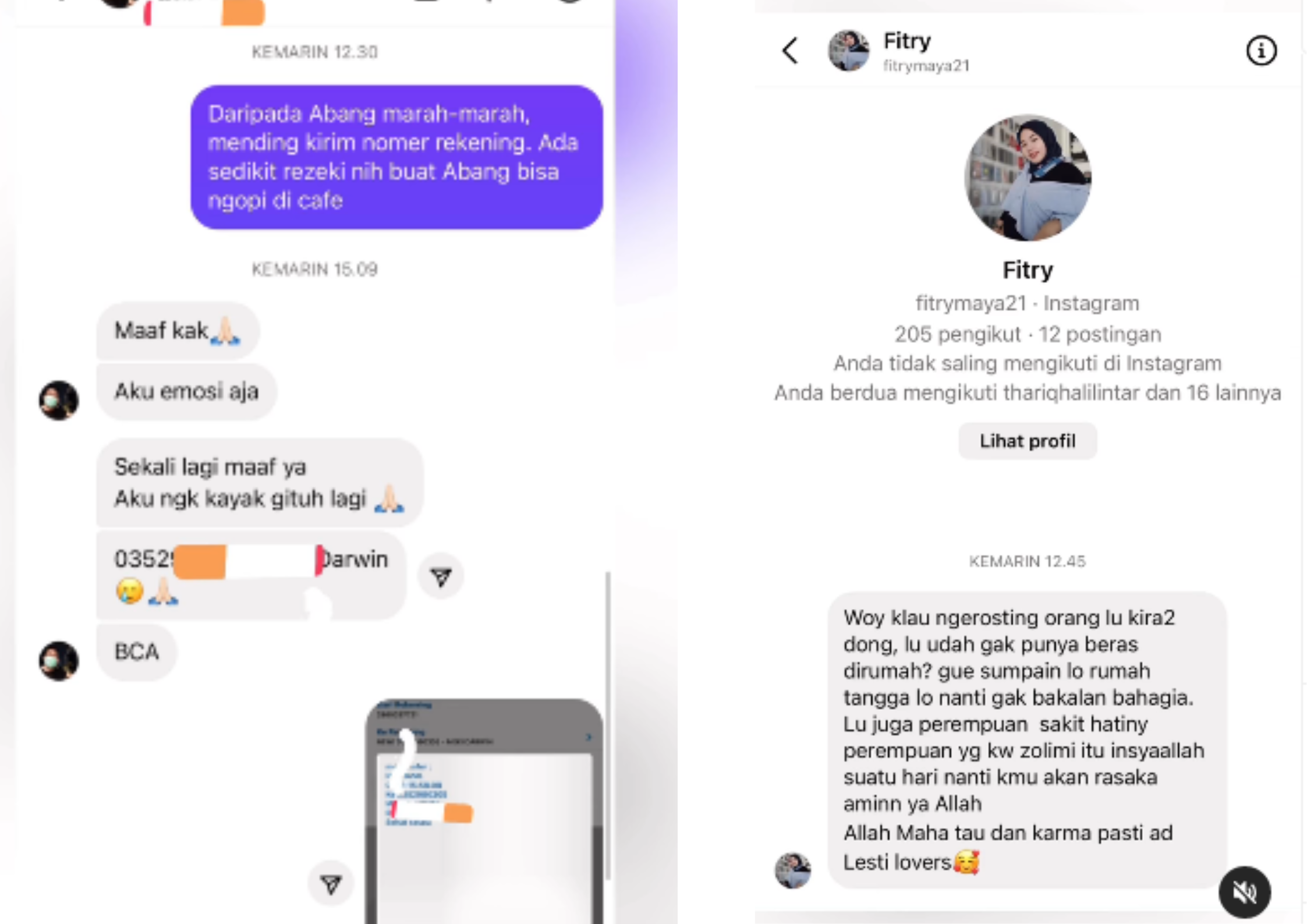 Usai Dimaki, Kiky Saputri Bagi-bagi Uang ke Fans Leslar