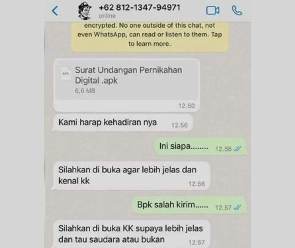 Hati-hati! Ada Modus Penipuan Baru Berkedok Undangan Nikah