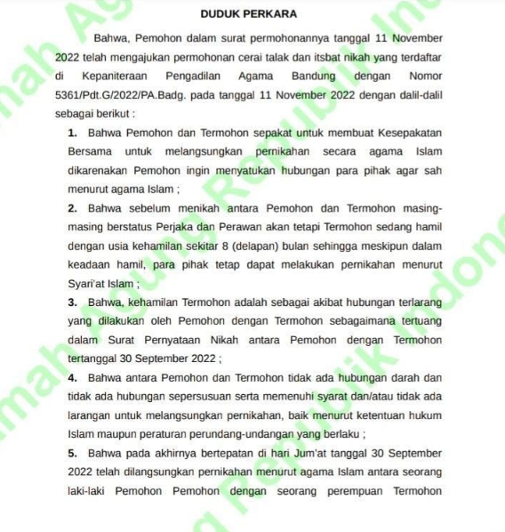 Alshad Ahmad dan Nissa Asyifa Diduga Telah Menikah dan Bercerai di 2022