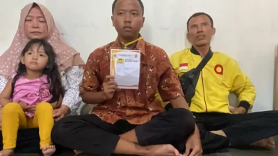 Niat Hati Jadi Sekuriti Anak Driver Ojol Malah Lolos Jadi Polisi