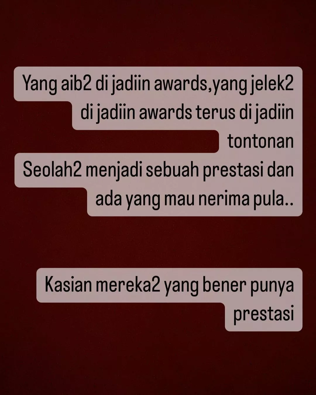 Sonny Septian Tanggapi Soal Aib Keluarga yang Dijadikan Awards