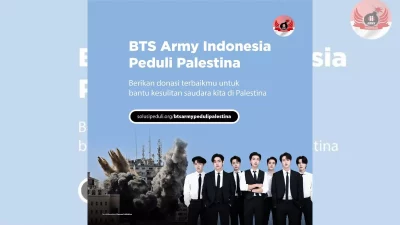 ARMY Indonesia Kumpulkan Donasi untuk Palestina Senilai Rp1 Miliar