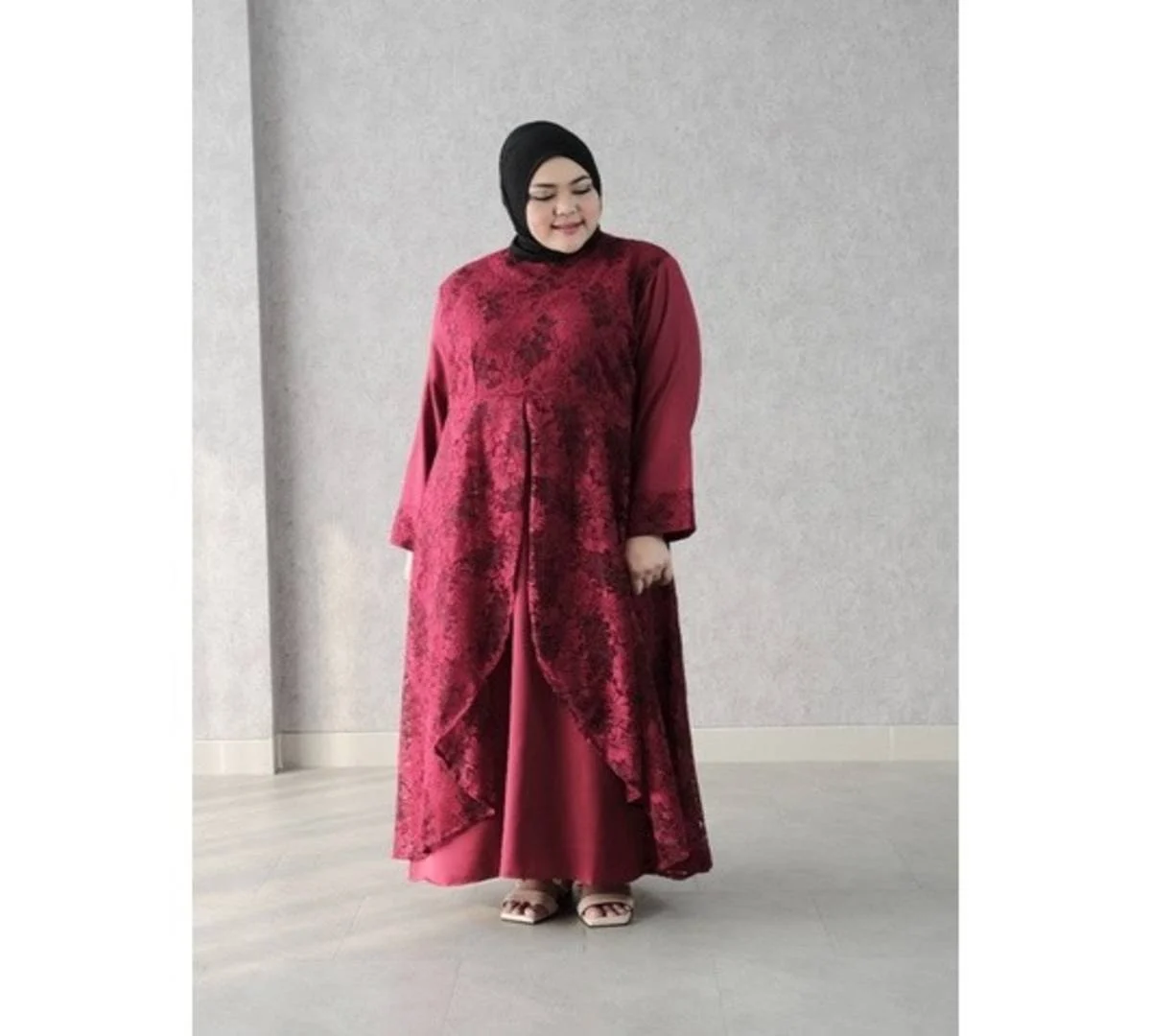 7 Cara Memilih Gamis yang Tepat untuk Tubuh Plus Size