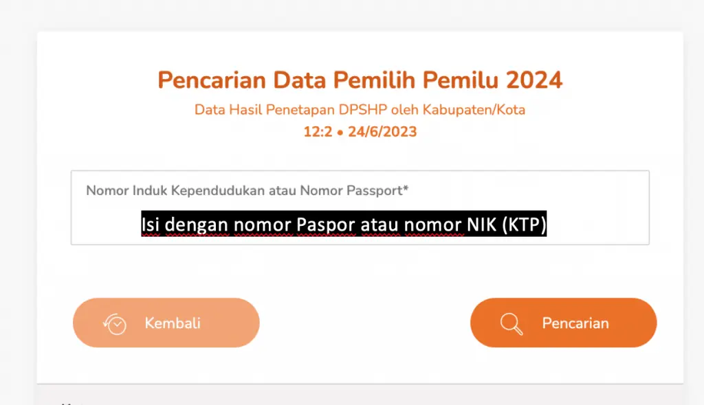 Langkah Mudah Cek Daftar Pemilih Tetap (DPT) Pemilu 2024