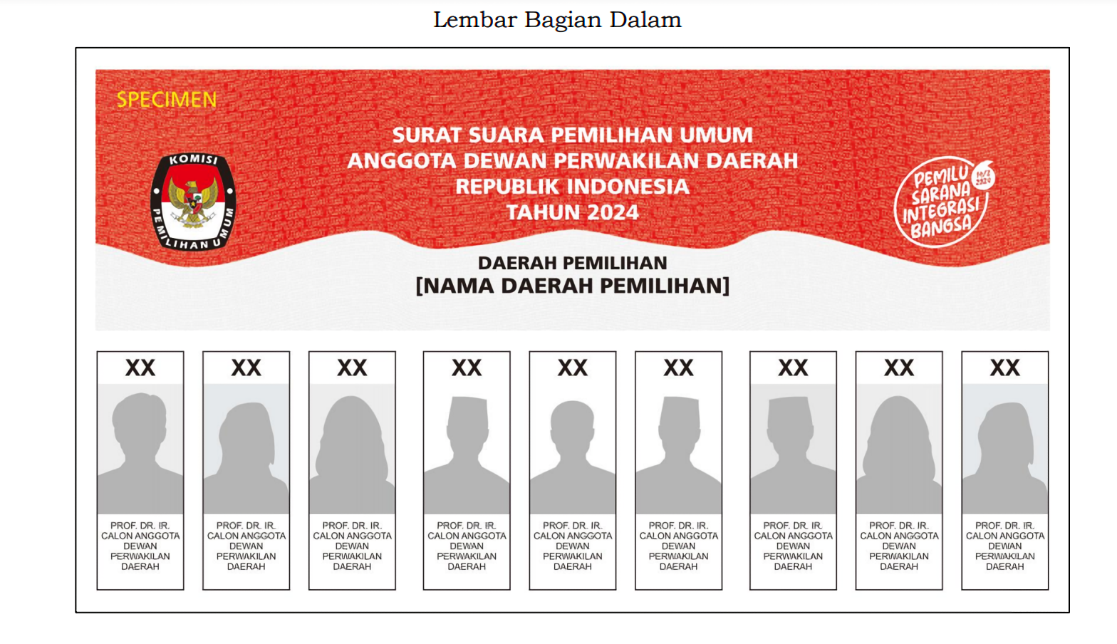 Ini 5 Warna dan Jenis Surat Suara Pemilu 2024, Sudah Tahu Belum?