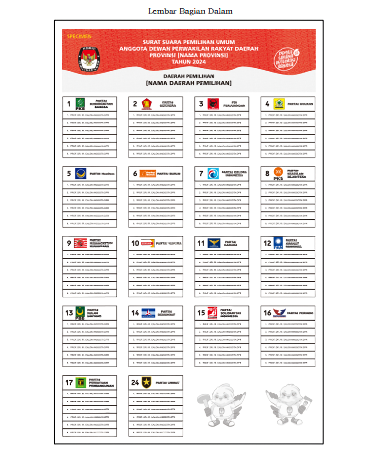 Ini 5 Warna dan Jenis Surat Suara Pemilu 2024, Sudah Tahu Belum?