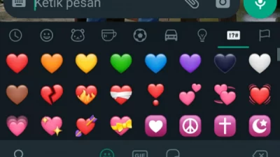 10 Makna Emoji Hati Sesuai Warnanya