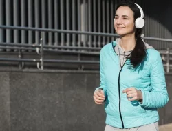 Tips Aman Memakai Earphone Saat Jogging