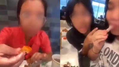 Viral, Para Remaja Ejek Anak Palestina Saat Makan di Restoran Cepat Saji yang Diboikot